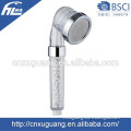 Dia 65mm bathroom faucet accessories plastic abs chrome handheld shower head